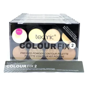 پالت کانتور پودری2 تکنیک مدل Colour Fix Pressed Powder حجم 28گرم