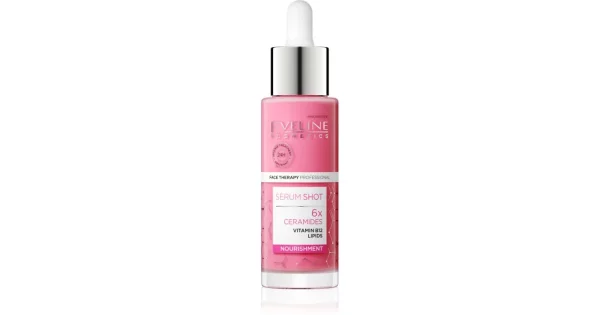 سرم ۶ سرامید اولاین Eveline Cosmetics Shot Serum  حجم 30میل 