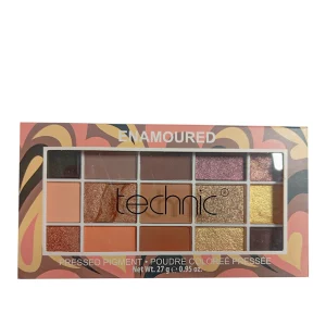 پالت سایه Enamoured تکنیک مدل Pressed Pigment رنگ حجم 30 گرم 