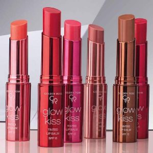 بالم لب رنگی گلدن رز مدل GLOW KISS شماره 05 رنگ CHERRY JUICE