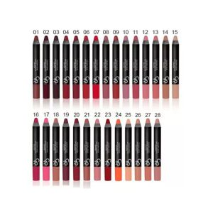 رژ لب مدادی مات گلدن رز مدل Crayon شماره 13