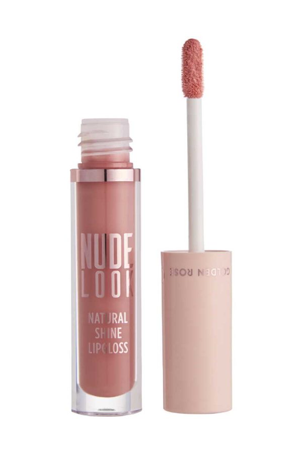 رژ لب مایع براق گلدن رز مدل NUDE LOOK شماره 03 رنگ CORAL NUDE