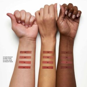 رژ لب مایع براق گلدن رز مدل NUDE LOOK شماره 03 رنگ CORAL NUDE