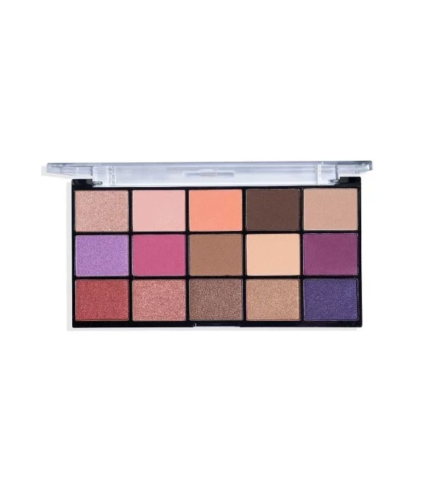 پالت سایه Persian Violet تکنیک 15 رنگ مدل Pressed Pigment حجم 30 گرم