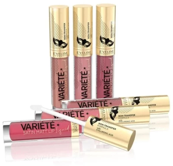رژلب مایع 01 اولاین مدل Variete Satin Mattحجم 4.5 میلی‌لیتر 