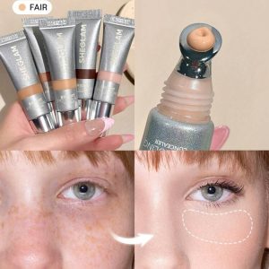 کانسیلر سرفلزی شیگلم خنک‌کننده و آبرسان مدل Bright Eyes حجم 15 گرم 