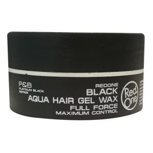 واکس مو رد وان مشکي مدل BLACK AQUA HAIR GEL WAX حجم 150 ميل