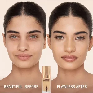 کرم پودر شارلوت تیلبری Airbrush Flawless رنگ 5 Neutral حجم ۳۰ میل