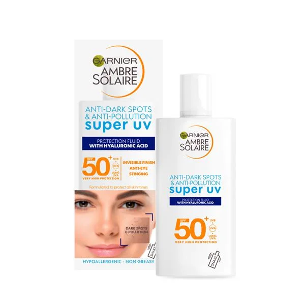 ضدآفتاب آمبر سولر گارنیر Super UV SPF50+ حجم 40 میلی‌لیتر