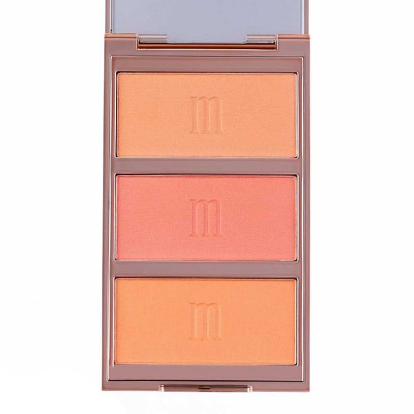 پالت رژگونه مات 3 رنگ میچانو شماره MB-410