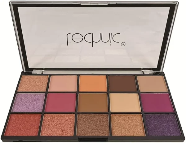 پالت سایه Persian Violet تکنیک 15 رنگ مدل Pressed Pigment حجم 30 گرم