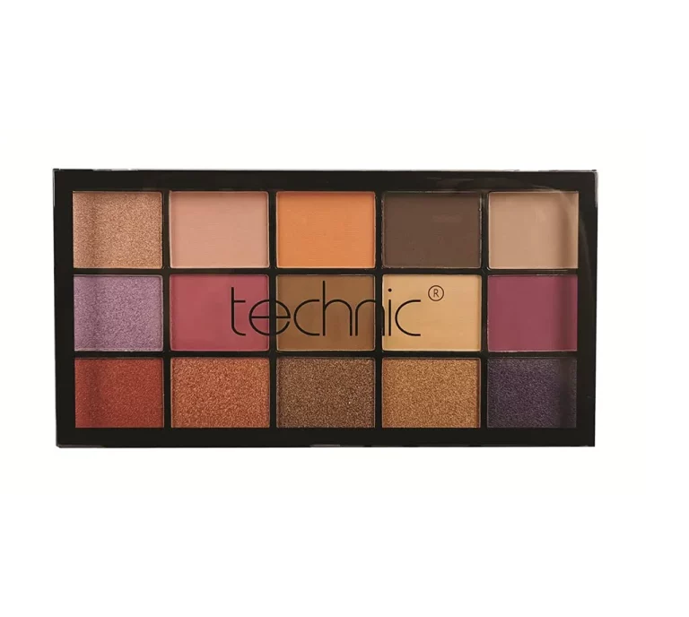 پالت سایه Persian Violet تکنیک 15 رنگ مدل Pressed Pigment حجم 30 گرم