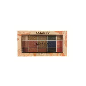 پالت سایه گادنس تکنیک 15 رنگ مدل Goddess Pressed Pigment حجم 30 گرم 