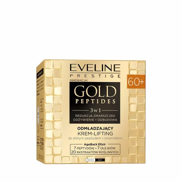 کرم Gold Peptides60+ اولاین لیفتینگ و جوان‌کننده صورت حجم 50 میلی‌لیتر