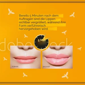 سرم‌لب Bee Venom اولاین حجم دهنده و براق کننده حجم 4.5 میلی‌لیتر 