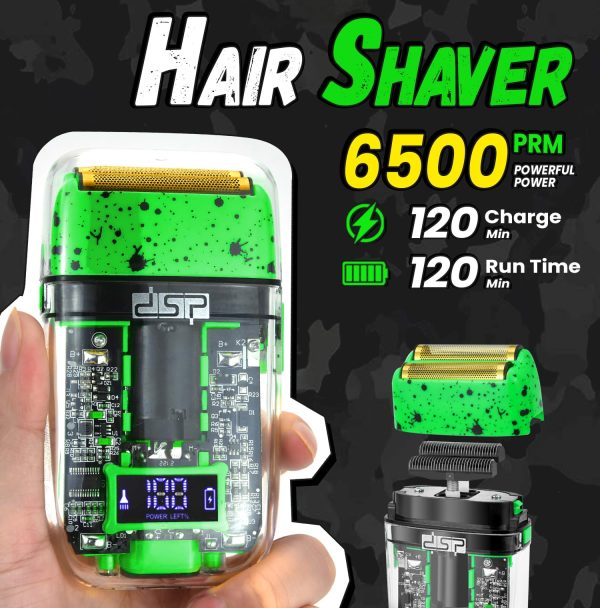 ماشین اصلاح سر و صورت حرفه ای DSP با قدرت 8 وات و 5800 دور در دقیقه