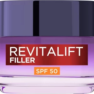 کرم ضد‌چروک ریوتالیفت لورآل پاریس فیلر هیالورونیک اسید SPF50 حجم 50 میلی‌لیتر