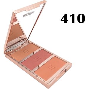 پالت رژگونه مات 3 رنگ میچانو شماره MB-410