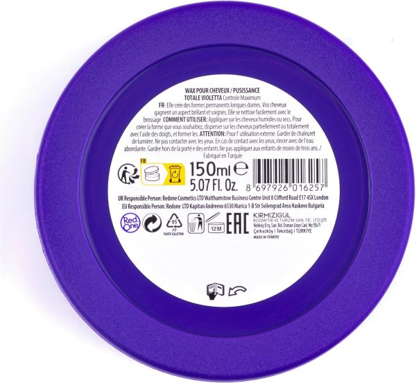 واکس مو رد وان مدل Aqua Hair Wax Maximum Control حجم 150 میل
