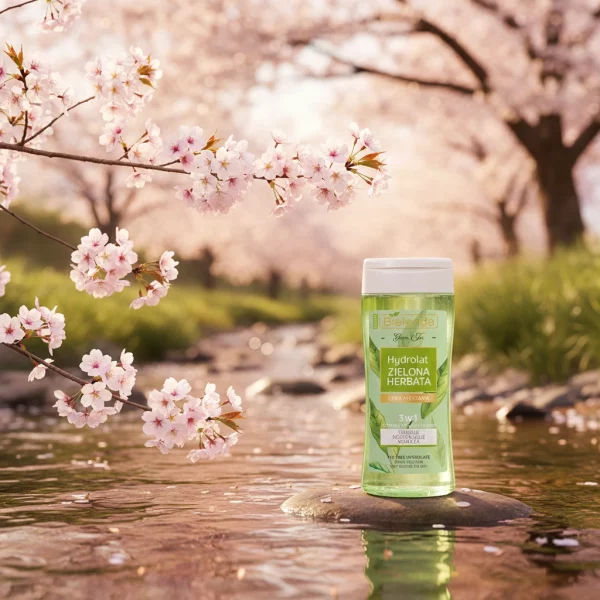 تونر 3کاره صورت بی‌یلندا مدل Green Tea حجم 200 میلی‌لیتر 