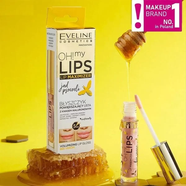 سرم‌لب Bee Venom اولاین حجم دهنده و براق کننده حجم 4.5 میلی‌لیتر 