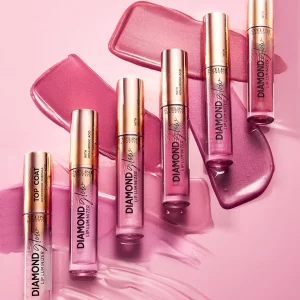 برق‌لب الماسی 10 اولاین Diamond Glow Rose Violet حجم 4.5 میلی‌لیتر 
