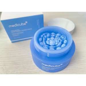 کرم کپسولی مدی کیوب Medicube هیالورونیک اسید و پانتنول آبرسان عمیق 55 گرم