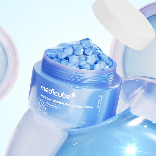 کرم کپسولی مدی کیوب Medicube هیالورونیک اسید و پانتنول آبرسان عمیق 55 گرم