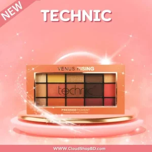 پالت سایه ونوس تکنیک 15 رنگ مدل Venus Rising Vibrant حجم 30 گرم
