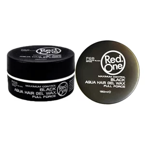 واکس مو رد وان مشکي مدل BLACK AQUA HAIR GEL WAX حجم 150 ميل