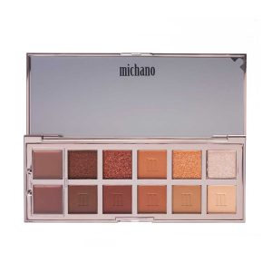 پالت سایه چشم ۱۲ رنگ میچانو مدل Copper Glow
