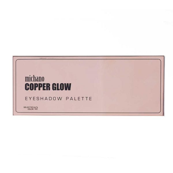 پالت سایه چشم ۱۲ رنگ میچانو مدل Copper Glow