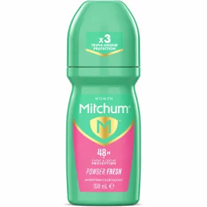 رول دئودورانت زنانه میچام مدل POWDER FRESH حجم 100 میل