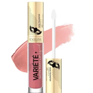 رژلب مایع 02 اولاین مدل Variete Satin Matt حجم 4.5 میلی‌لیتر