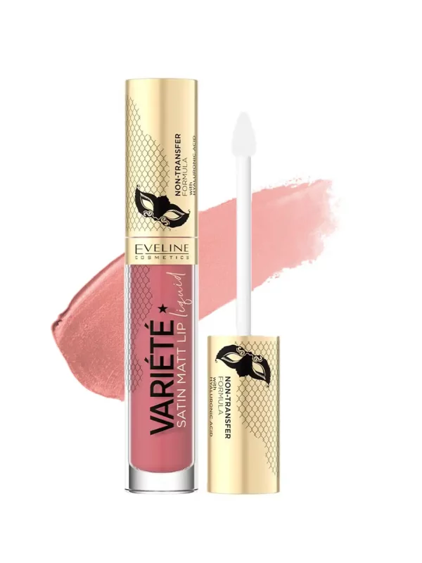 رژلب مایع 02 اولاین مدل Variete Satin Matt حجم 4.5 میلی‌لیتر