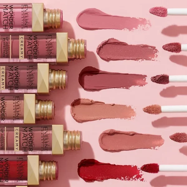 رژ‌لب مایع 03 Mauve اولاین مدل Wonder Match Matte حجم 4.5 میلی‌لیتر