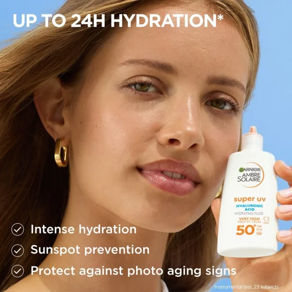 ضدآفتاب آمبر سولر گارنیر Super UV SPF50+ حجم 40 میلی‌لیتر