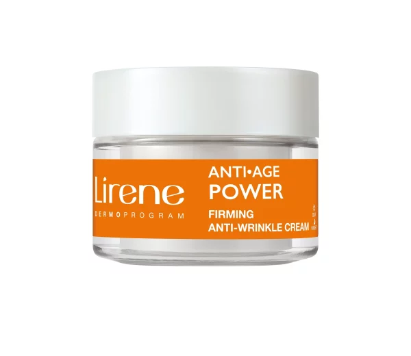 کرم ضد چروک و سفت کننده لیرن مدل Anti Age Power 45+ حجم 50 میل