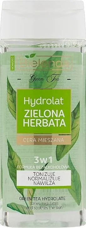 تونر 3کاره صورت بی‌یلندا مدل Green Tea حجم 200 میلی‌لیتر 