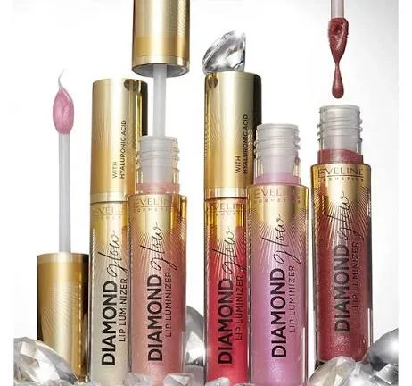 برق‌لب الماسی 10 اولاین Diamond Glow Rose Violet حجم 4.5 میلی‌لیتر 
