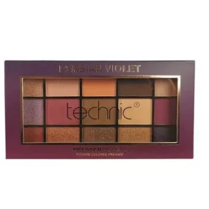 پالت سایه Persian Violet تکنیک 15 رنگ مدل Pressed Pigment حجم 30 گرم