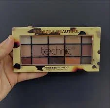 پالت سایه Bronze&Beautiful تکنیک سایه چشم 15 رنگ حجم 22.5 گرم 