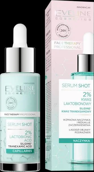 سرم لاکتوبیونیک‌ اسید‌۲٪ اولاین تقویت‌کننده پوست Serum Shot حجم ۳۰ میلی‌لیتر 