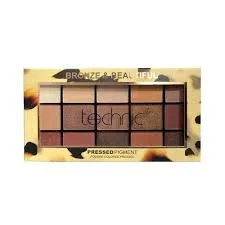 پالت سایه Bronze&Beautiful تکنیک سایه چشم 15 رنگ حجم 22.5 گرم 
