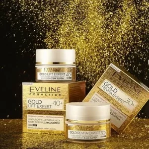 کرم 24K Gold اولاین +60 تغذیه‌کننده و ضدچروک حجم 50 میلی‌لیتر 