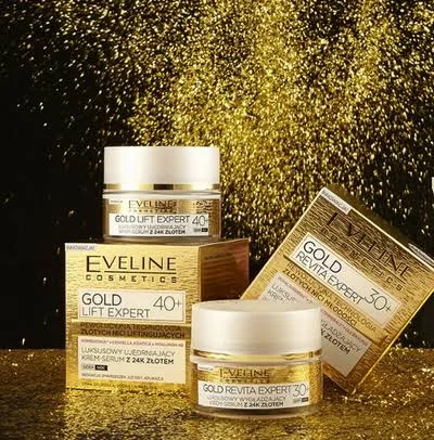 کرم 24K Gold اولاین +60 تغذیه‌کننده و ضدچروک حجم 50 میلی‌لیتر 