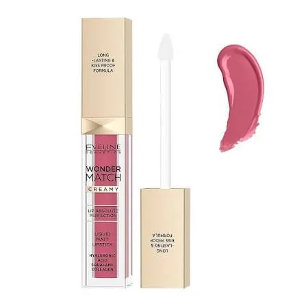 رژ‌لب مایع 03 Mauve اولاین مدل Wonder Match Matte حجم 4.5 میلی‌لیتر
