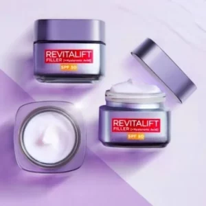 کرم ضد‌چروک ریوتالیفت لورآل پاریس فیلر هیالورونیک اسید SPF50 حجم 50 میلی‌لیتر