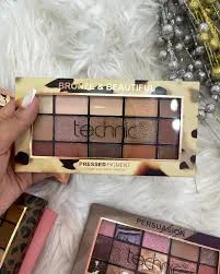 پالت سایه Bronze&Beautiful تکنیک سایه چشم 15 رنگ حجم 22.5 گرم 