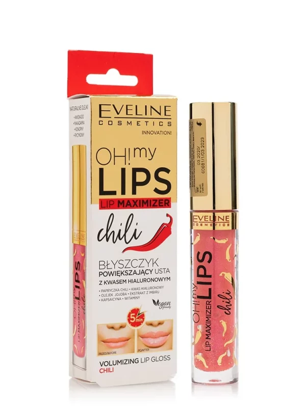 سرم لب Chili اولاین حجم‌دهنده و براق‌کننده Oh! My Lips Chili حجم 4.5 میلی‌لیتر 